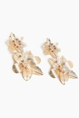 Flower Drop Earrings