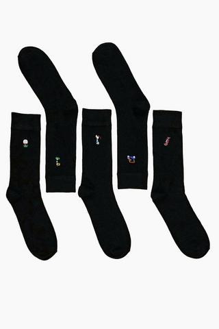 5 Pack Socks