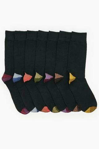 7 Pack Socks-ONESIZE