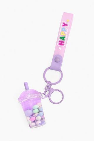 Straw Cup Keyring