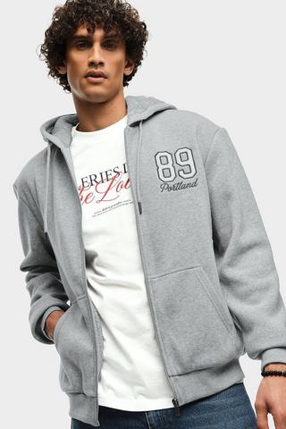 Zip Through Hoodie