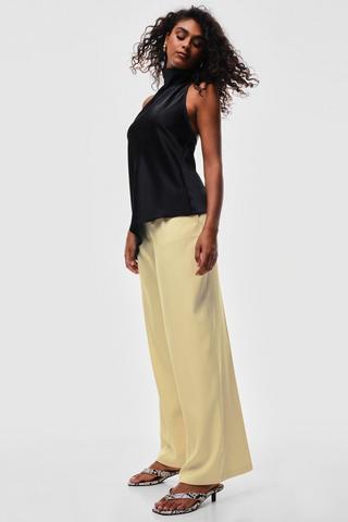 Tailored Wide Leg Pants