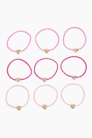 12 Pack Elastic Hairband