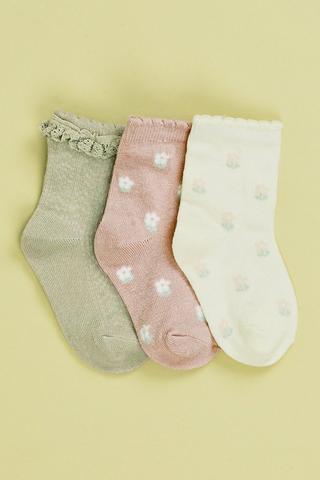 3 Pack Socks