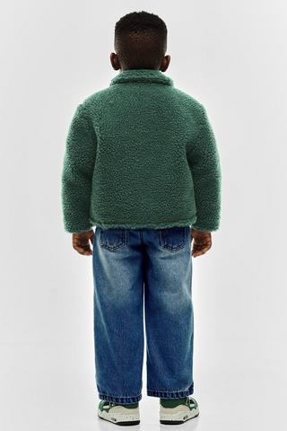 Rigid Wide Leg Denim