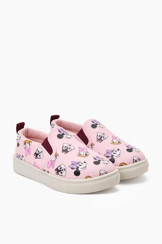 Minnie Mouse Slip On Sneakers