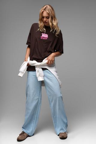 Stretch Wide Leg Denim