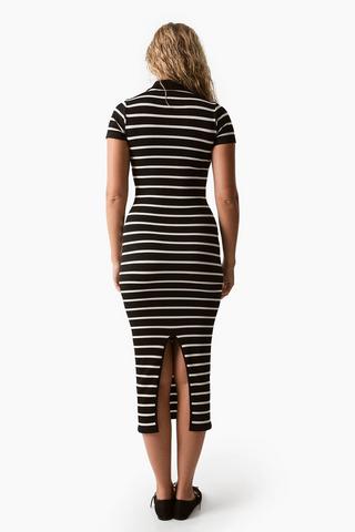 Stripe Seamless Bodycon Dress