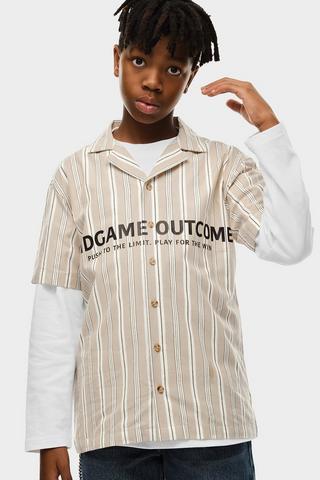 Relaxed Poplin Shirt