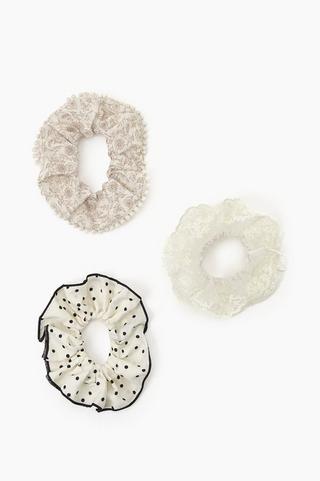 3 Pack Scrunchies