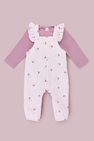 Dungaree And T-Shirt Set