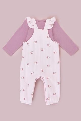 Dungaree And T-Shirt Set