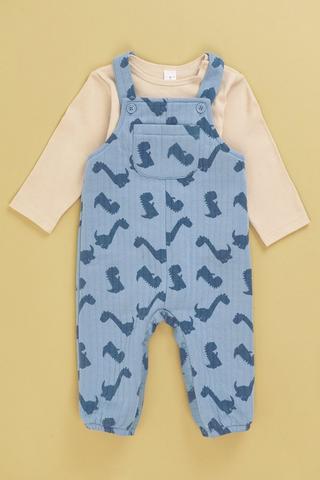 Dungaree And T-Shirt Set