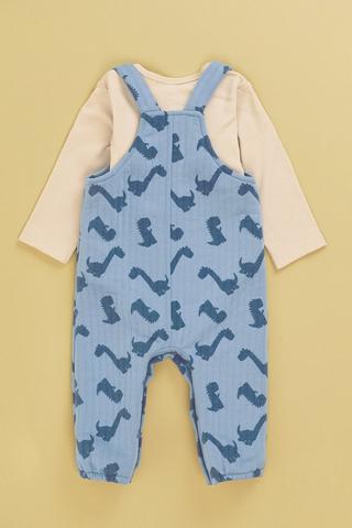 Dungaree And T-Shirt Set