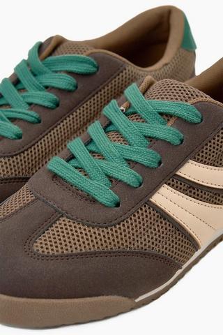 Lace-Up Trainer