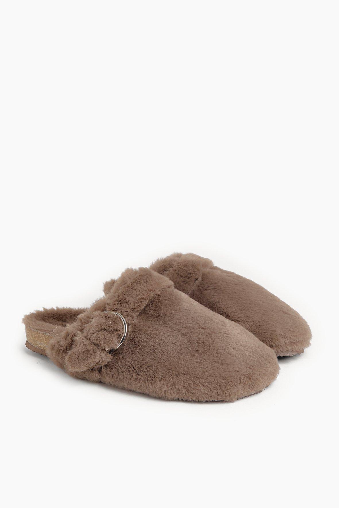 Fluffy Slipper Clog