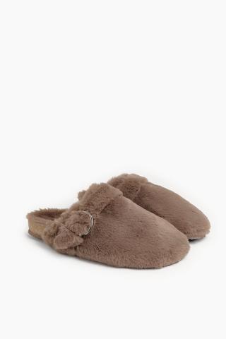 Fluffy Slipper Clog