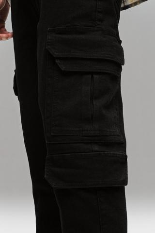 Skinny Cargo Denim
