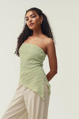 Asymmetrical Bandeau Top