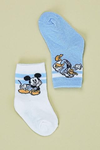 Mickey Mouse 2 Pack Socks
