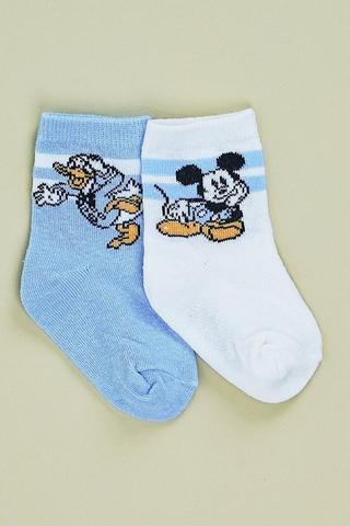 Mickey Mouse 2 Pack Socks