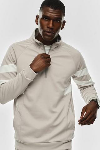 Quarter Zip Sweat Top