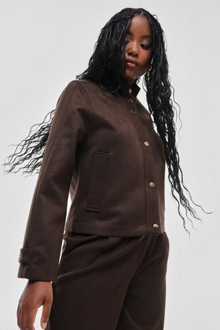 Suede Jacket