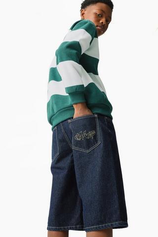 Relaxed Denim Shorts