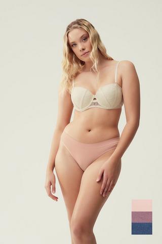 3 Pack Seamless Thongs