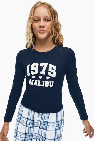 Long Sleeve Sleep Top