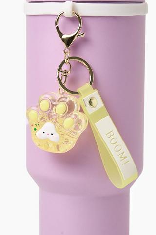 Paw Print Keyring