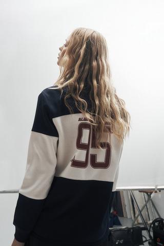 Oversized Rugby Pullover