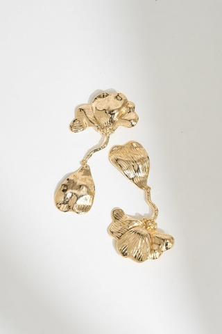 Flower Drop Earrings