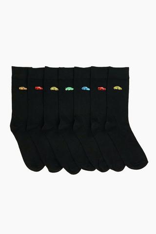 7 Pack Anklet Socks