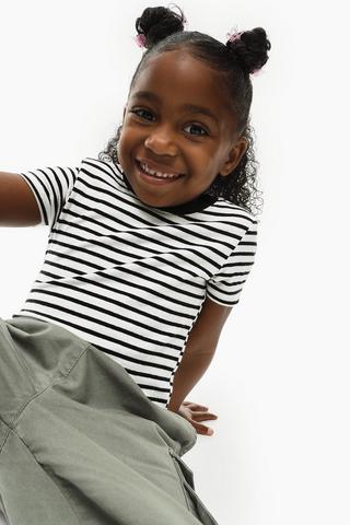 Fitted Stripe T-Shirt