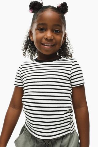 Fitted Stripe T-Shirt