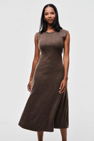 Knit A-Line Dress