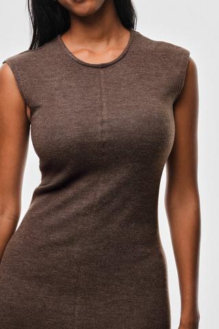 Knit A-Line Dress