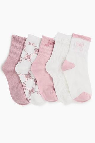 5 Pack Anklet Socks