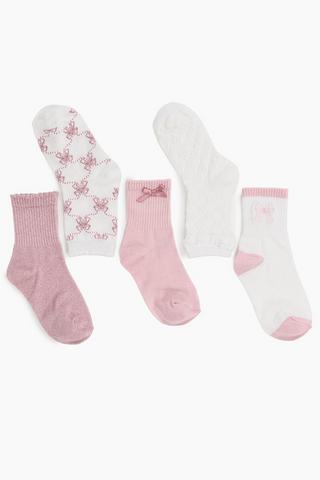 5 Pack Anklet Socks