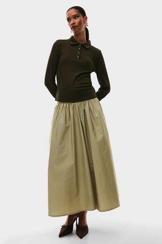 Drop Waist Skirt