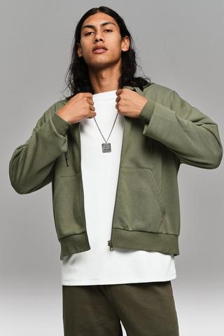Zip Through Hoodie