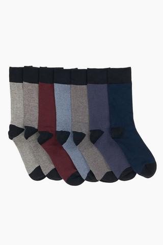 7 Pack Anklet Socks