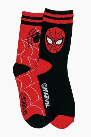 Spiderman 2 Pack Anklet Socks