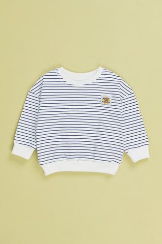 Stripe Sweat Top 