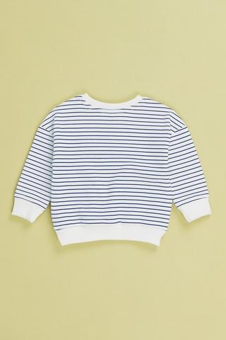 Stripe Sweat Top 