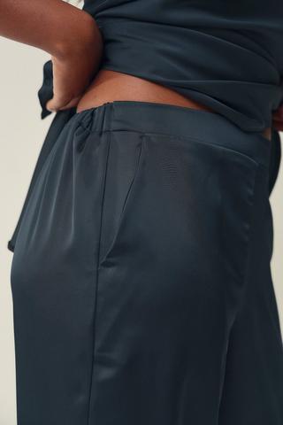 Satin Wide Leg Pants