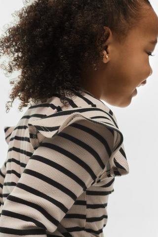 Stripe Long Sleeve Top