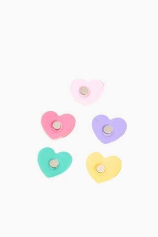 Heart Magnetic Badges