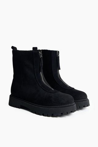 Zip-up Boot